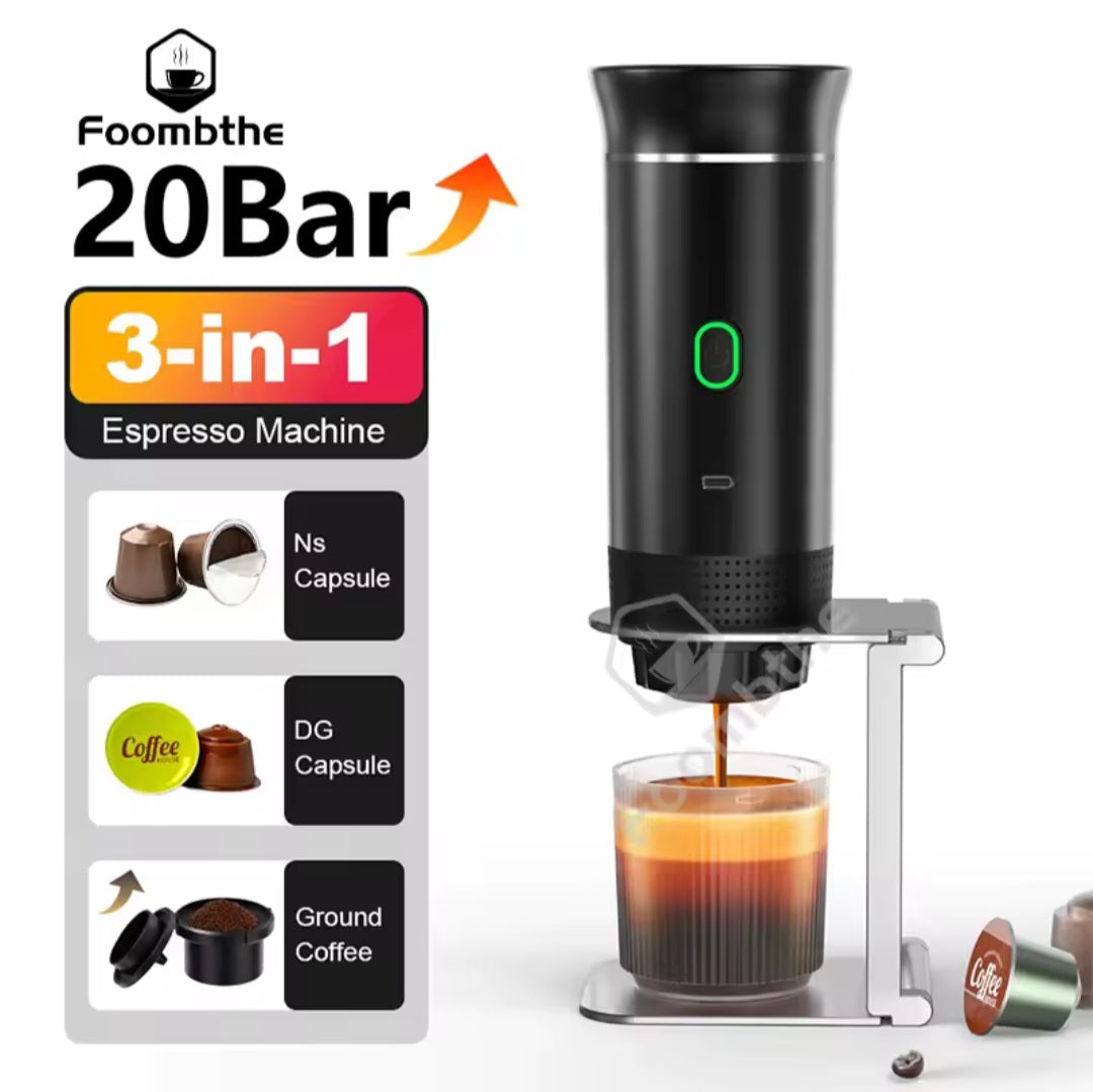 Machine à Café Portative – L’Expresso Nomade Parfait