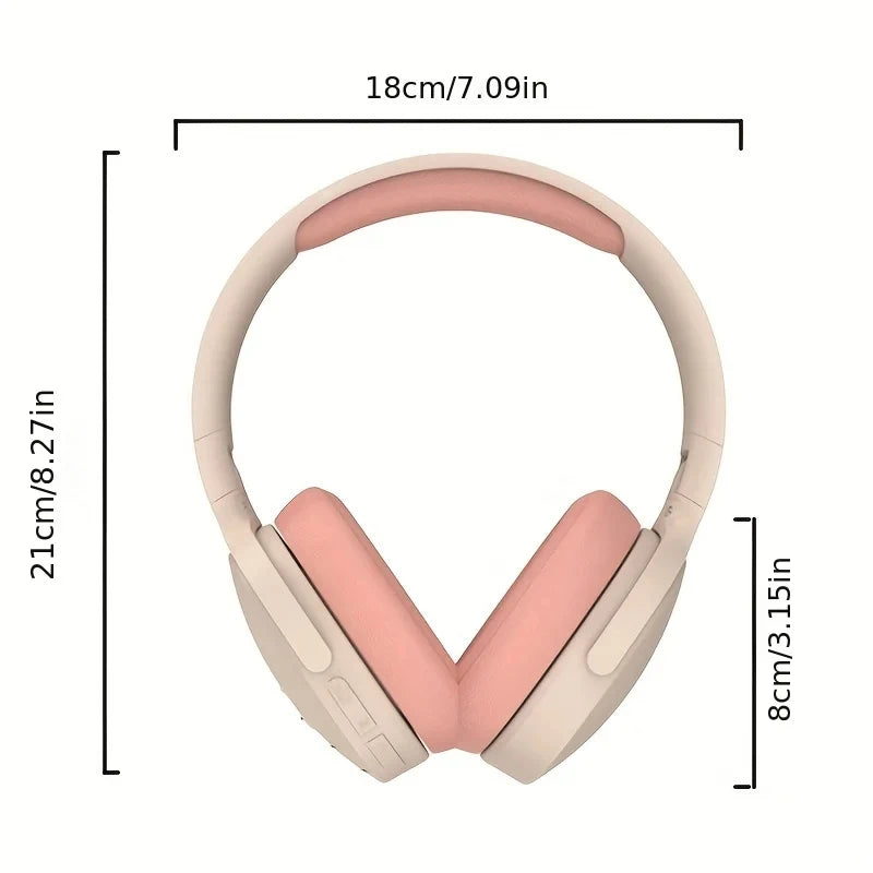 Headset Bluetooth Headphone True Wireless Sports With Headset Noise Reduction Computer Gaming Long Life High Sound Quality 2024