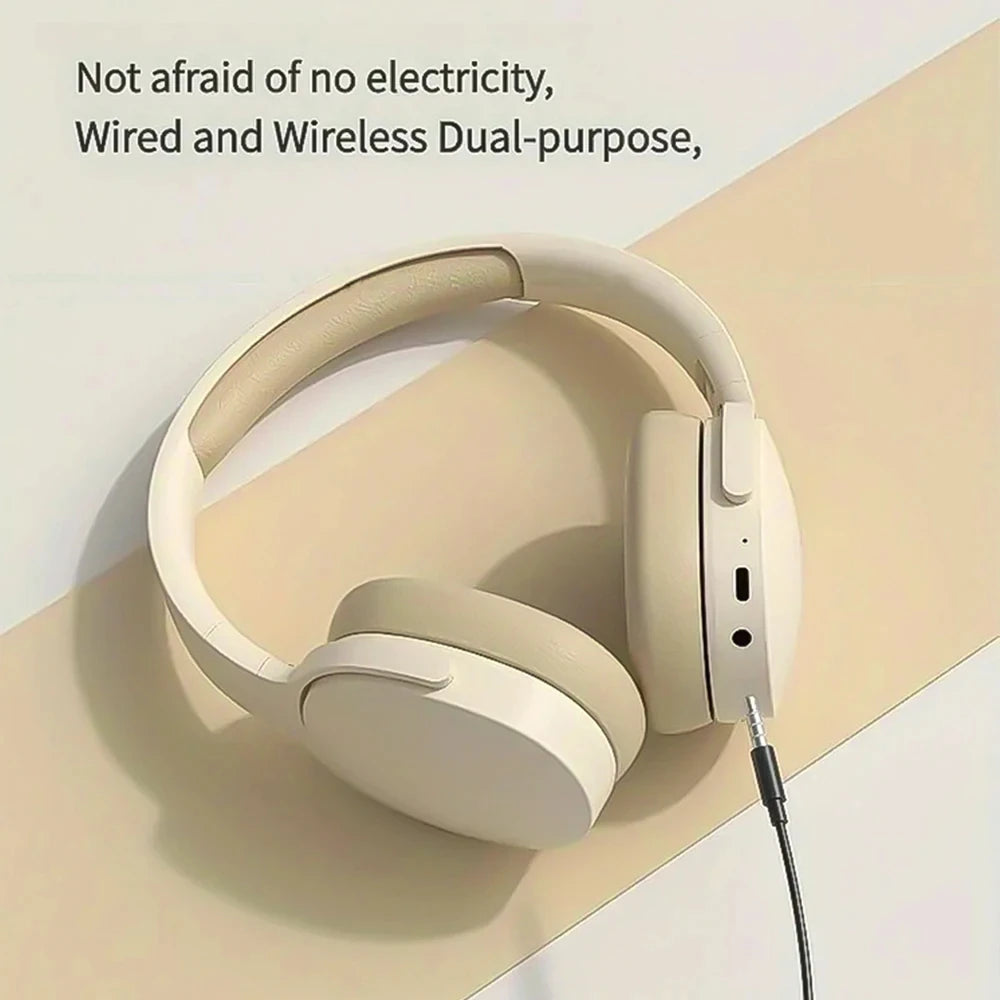 Headset Bluetooth Headphone True Wireless Sports With Headset Noise Reduction Computer Gaming Long Life High Sound Quality 2024