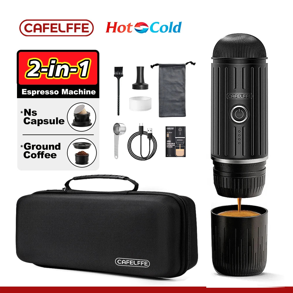 Cafelffe Outdoor Combination Wireless Electric portable espresso