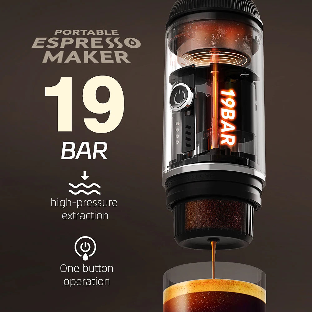 Cafelffe Outdoor Combination Wireless Electric portable espresso