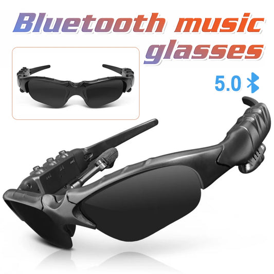 Smart Wireless Bluetooth Sunglasses Motorcycle Equipments Riding Glasses Wireless Headset Bluetooth Handsfree Call Headphones