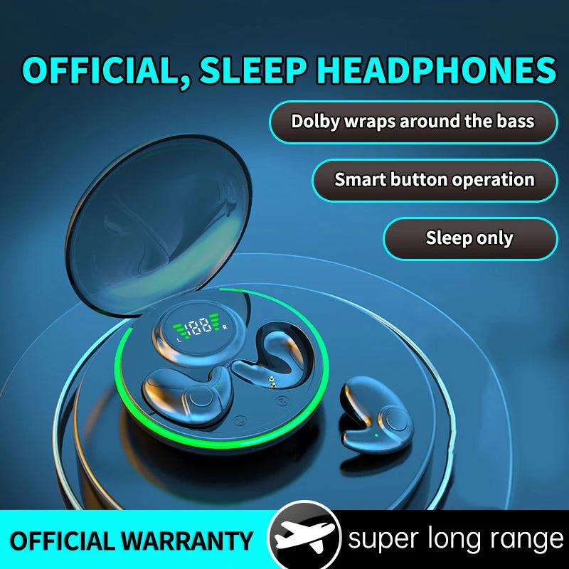 Bluetooth 5.3 Earphones TWS Wireless In-Ear Earbuds Sports Headphones Dual HD Microphone Headset 2025 New